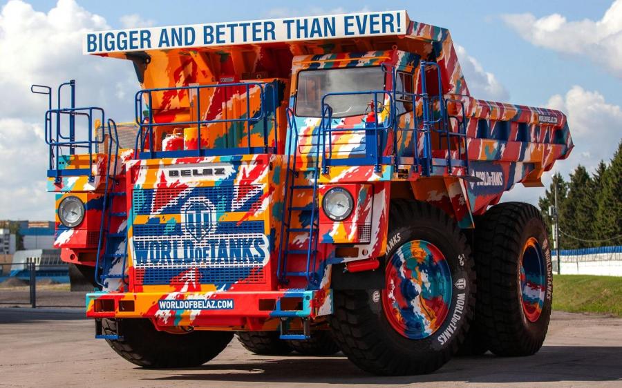 БелАЗ-75585 World of Tanks 2019 года 